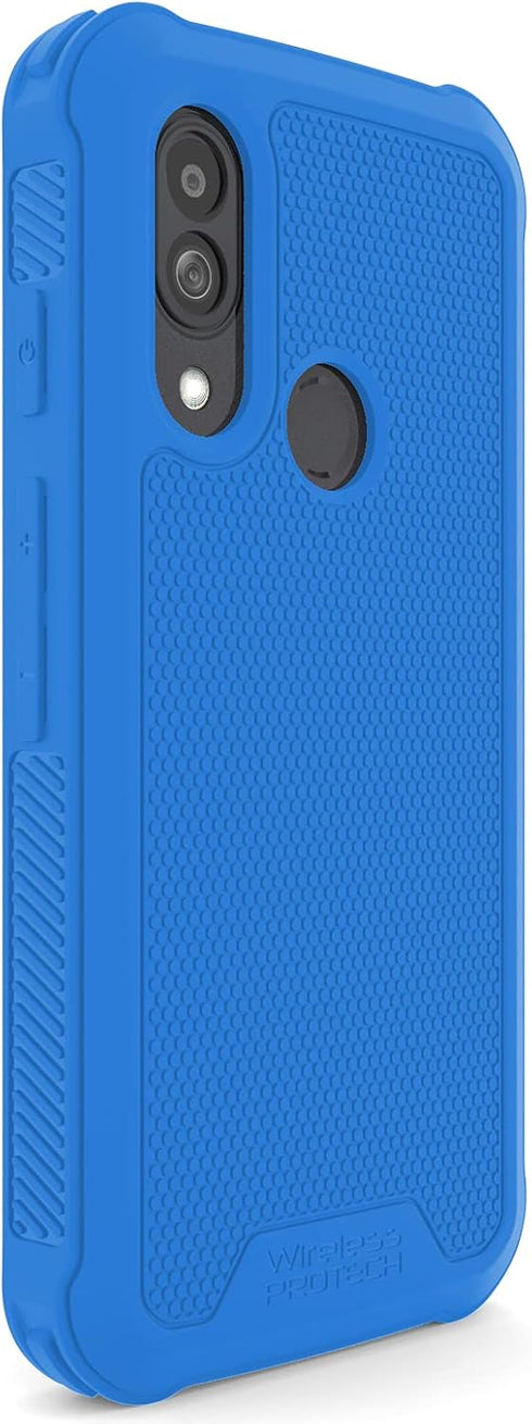 Slim Flexible Rugged Case with Drop Protection for CAT S62 PRO and CAT S62 (Blue)