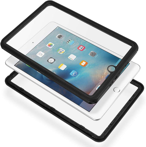 AICase iPad Mini 4, Rugged Shockproof IP68 Waterproof Case with Built-in Screen Protector and Lanyard