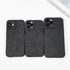 LSL iPhone 12 Pro Max Case, Black Floral Flower Pattern Print, Soft TPU Full Camera Lens Anti-Drop Anti-Scratch