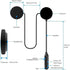 Motorcycle Helmet Speakers Headphones, Loud Sound, Large Button for Gloves, IPX7 Waterproof, Easy Install