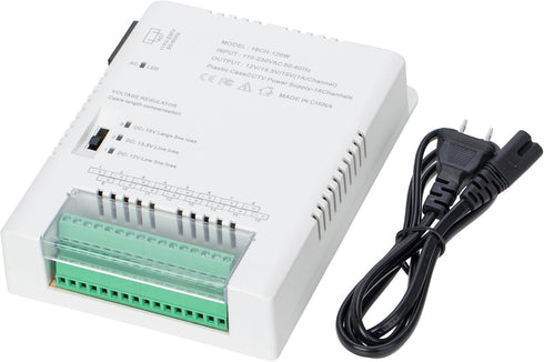 XENOCAM 16 90V-264VAC 12V-13.8-15VDC (HD16C120W) Channel CCTV Camera Power Supply Distribution Power Supply Input