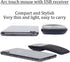 WUDEMWWFE Bluetooth Arc Mouse Foldable Slim and Portable Mini Wireless Computer Travel Mouse Folding Optical Touch Mice