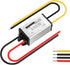 Truck DC 24v to 12v Step Down Converter, 2A 24W Power Supply Adapter for Auto, Boat, Solar