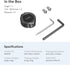 SMALLRIG Cage for AirTag, Camera Adapter Mount with Dual 1/4"-20 Screw Mount, Compatible with Camera Cage and Camera