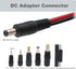 COMeap SAE to DC Adapter: 3.31ft SAE to DC5521 Male Connector Cable with Polarity Reverse Adapter for Jackery Solar