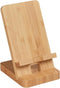 Baiwryxl Wood Phone Stand, Desktop Wooden Phone Holder, Portable Office Phone Stand for