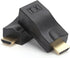 RJ45 Adapter Extender, Network Connector Ethernet Cat5e Cat6 Extender for HDTV, DVD, Monitor, Projector