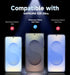 2 Pack S25 MAGIC JOHN for Samsung Galaxy Ultra Privacy Tempered Glass Screen Protector, Bubble Free, Easy Installation