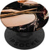 Snare Drum and Drumsticks - Black Background PopSockets Swappable PopGrip