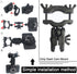 SYCOOVEN Dash Cam Mount, Car Interior Holder, Camera Bracket, Rear View Mirror Holder, Universal Dash Camera Rear View