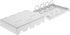 Networx Keystone Jack Surface Mount Boxes, 4 Port, White