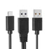 xiwai Type-C USB-C to USB 3.0 Male & USB 2.0 Dual Power Data Y Cable for Laptop & Hard Disk