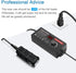 SHNITPWR Adjustable DC 12V Universal AC Adapter, Multi-Voltage 3.5V~12V 12A 144W Power Converter with 14 Tips