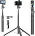 Auleda 70" Selfie Stick Tripod for Gopro Action Camera, Lightweight Phone Tripod Stand