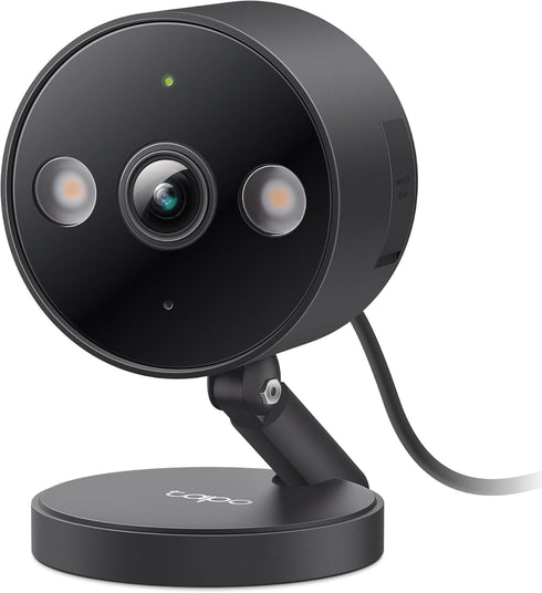 Tapo 2K+ Indoor/Outdoor Wired Security Camera - Person/Pet/Vehicle Detection, Baby Monitoring, Color Night