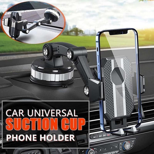 Car Phone Holder Mount, Suction Cup Cell Phone Holder Stand, Universal Dashboard/Windshield/Window Phone Holder