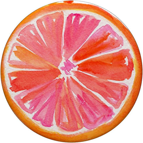Cute Pink Grapefruit Design Tasty Summer Citrus PopSockets Standard PopGrip
