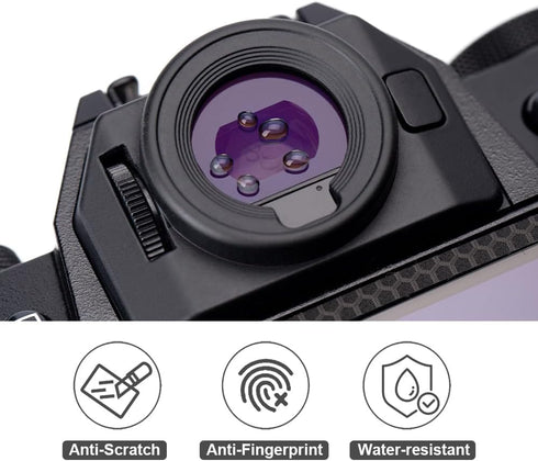 2PCS X-T50/X-T30II/X-T30/X-T20/X-S10 (2 Camera viewfinder tempered glass For Fujifilm Anti-Scratch Anti-Fingerprint