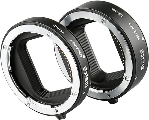 MEKE MK-Z-AF1 Full Frame Macro Metal AF Auto Focus Extension Tube Adapter Kit for Nikon Z Series Cameras