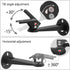 Drsn 360 6.6 lbs Mini Projector Wall Mount, Rotation, Adjustable Angle, Load Capacity, Black