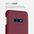 kwmobile Case Compatible with Samsung Galaxy S10e - TPU Silicone Phone Cover with Soft Finish, Rhubarb Red