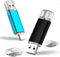 MAKACTUA 2 Pack 64GB Type-C USB 3.0 Flash Drive 128GB 2-in1 USB-C Thumb
