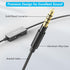 Cubilux 3.5mm to 3.5mm Headphone Cable, Replacement Headphone Cord Compatible with Sony WH-1000XM5/XM4/XM3, 4 FT