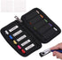 USB Flash Drive Case, Soft Material Thumb Drive Holder Organizer, Portable Bag for USB Memory Stick with 10 Slots