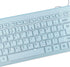 MUBUY-GOL (17.52" 5.51"), Universal Keyboard Cover Skin for Standard Size PC Computer Desktop Keyboards x Clear