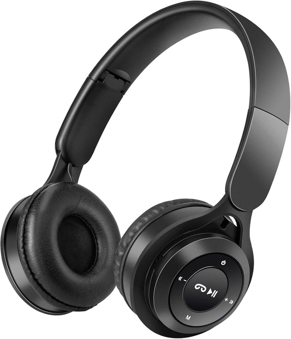 Kids Bluetooth Headphones, On Ear Wireless Headsets with Microphone, Foldable for Boys and Girls
