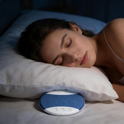 Generic Sleep Speaker Under Pillow Wireless Sound Boxes Device, Stylish, Flat Speakers White Noise, Home Bedroom Dorm