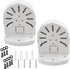 Universal Wall Mount Bracket for Dome Security Camera, CCTV IP Surveillance Holder, ABS Plastic Indoor Outdoor Mount Box