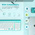 J JOYACCESS Bluetooth Wireless Keyboard, Mac Compatible Multi Device Wireless Keyboard for Laptop, Android, Windows,