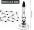 12 Pcs Replacement Universal Stylus Tips, Round Shape Disc Tips for Stylus Pen Nibs for Touch Screen Devices