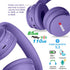 Kids Headphones Bluetooth 5.3 Wireless with 60H Play Time, Volume Limit 85/110dB, Foldable for Travel and School -