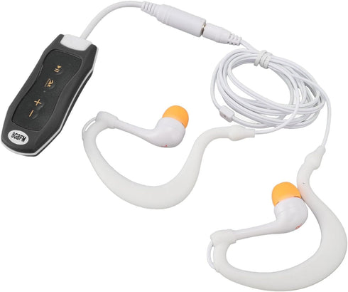 Hamwesh MP3 IPX8 8GB MP3 Swimming, Swimming (8GB) Player, USB Rechargeable for Underwater Player with Hydrodynamic