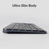 Keychron B6 Pro Ultra-Thin Wireless Keyboard, Full-Size QMK with Numeric Keypad, Compatible with Mac Windows Linux