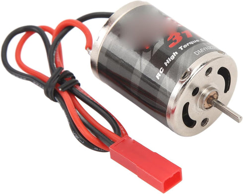 RiToEasysports Motor,370 31T Stainless Steel RC High Torque Low Noise Motor for Remote Control Boat