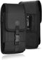 AH Military Grade Nylon Cell Phone Belt Holder for Men, Android Pouch Carrying Clip for iPhone 6 6S 7 8 X XR XS 11 12
