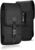 AH Military Grade Nylon Cell Phone Belt Holder for Men, Android Pouch Carrying Clip for iPhone 6 6S 7 8 X XR XS 11 12