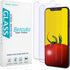 HPTech Screen Protector (2 Pack) for iPhone 11 Pro Max, iPhone XS Max 6.5-inch Tempered Glass Film, Easy to Install,