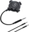 LP Headphone Splitter, Nylon-Braided 3.5mm Audio Stereo Splitter, Male to 3 Female Ports