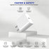 3Pack iPhone 15 Charge Block, USB C Charger Adapter, 20W Power Delivery Fast Charging Block for iPhone 15/14/13