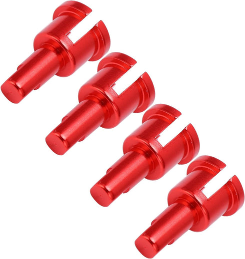 RiToEasysports 4pcs 1/18 RC Differential Cup, Wear Resistant Aluminum Alloy Connectors Improved Design for Scale