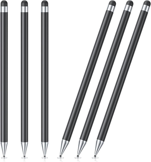 GCHMDE Stylus Pen for Touchscreen, 6 PCS Stylus Pencil 2-in-1 High Precision and