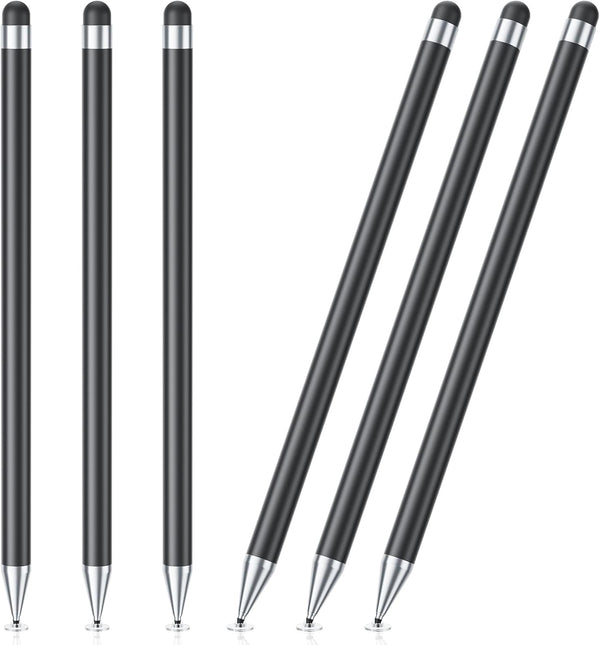 GCHMDE Stylus Pen for Touchscreen, 6 PCS Stylus Pencil 2-in-1 High Precision and