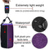 Cwatcun 4 Pack Lens Pouch Set, Camera Lens Case Bag with Thick Protective Neoprene for Canon Nikon Sony Pentax Olympus