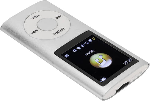 Diyeeni MP3/MP4 1.8 inch 64GB 8H Player, Portable Music Player with Earphone, HD Screen, Support up to Memory Card