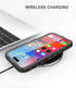 iPhone 14 Pro Max Waterproof Case, Full Body Shockproof Dust Proof Cover with Built-in Screen Protector (Black, 6.7