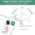 2-Pack Wall Mount for Wyze Cam Pan V3, 180 Tilt Adjustable, Easy Installation (Camera NOT Included)